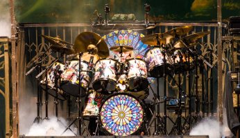 Nicko's drums LOTB tour 2022.jpg